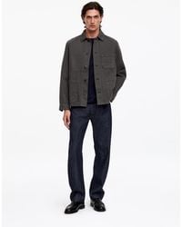 ARKET - Overdyed Twill Overshirt - Lyst