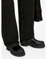 ARKET - Chunky Stiefelette Aus Leder - Lyst