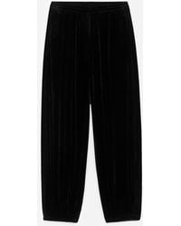 ARKET - Fluid Velvet Trousers - Lyst