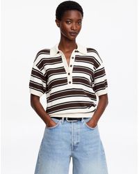 ARKET - Short-Sleeve Cotton Polo Shirt - Lyst