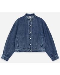 ARKET - Denim Overshirt - Lyst