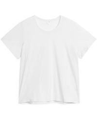 ARKET - Leichtes T-Shirt Aus Baumwolle - Lyst