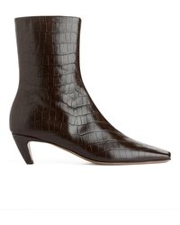 ARKET - Square-toe Ankle Boots - Lyst