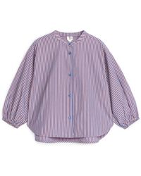 ARKET - Relaxed Cotton Blouse - Lyst