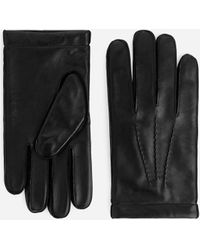 ARKET - Wool Lined Leather Gloves - Lyst
