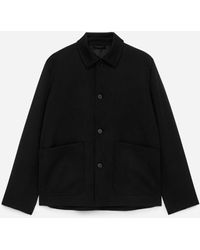 ARKET - Wool-Cotton Jacket - Lyst