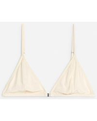 ARKET - Silk-Blend Bra - Lyst
