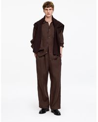 ARKET - Relaxed Linen Trousers - Lyst