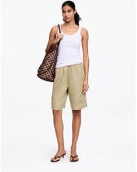 ARKET - Linen Shorts - Lyst