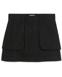 ARKET - Cargo Mini Skirt - Lyst