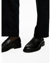 ARKET - Penny-Loafer Aus Leder - Lyst