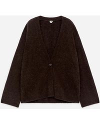 ARKET - Alpaca-Wool Blend Cardigan - Lyst