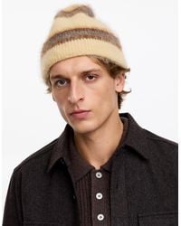 ARKET - Striped Fold-Up Beanie - Lyst