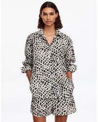 ARKET - Lyocell Blend Popover Shirt - Lyst