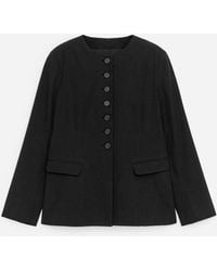 ARKET - Linen-Blend Blazer - Lyst