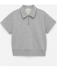 ARKET - Half-Zip Terry Top - Lyst