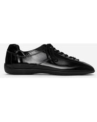 ARKET - Leather Trainers - Lyst