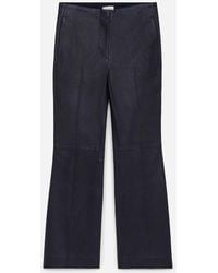 ARKET - Kick-Flare Leather Trousers - Lyst