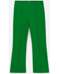 ARKET - Cropped Crease-Front Trousers - Lyst