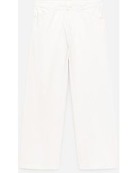 ARKET - Relaxed Canvas Trousers - Lyst