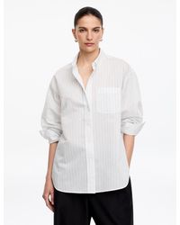 ARKET - Cotton-Silk Shirt - Lyst