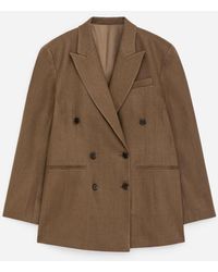 ARKET - Double-Breasted Blazer - Lyst