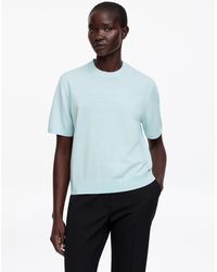 ARKET - Knitted Merino Wool T-Shirt - Lyst