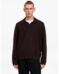 ARKET - Cotton Silk Blend Polo Shirt - Lyst
