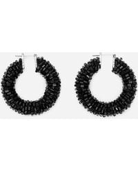 ARKET - Beaded Hoop Earrings - Lyst