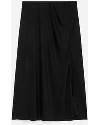 ARKET - Viscose Skirt - Lyst