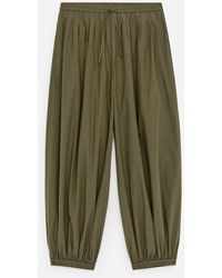 ARKET - Balloon Cotton Trousers - Lyst