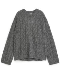 ARKET - Mohair-wool Blend Jumper - Lyst