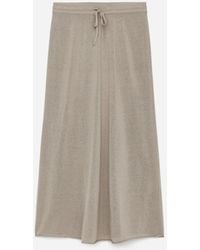 ARKET - Linen-Cotton Blend Skirt - Lyst