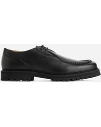 ARKET - Moc-Toe Leather Shoes - Lyst