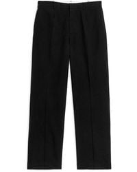 ARKET - Tailored Wide-fit Trousers - Lyst