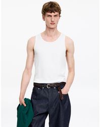 ARKET - Ribbed Tank Top - Lyst