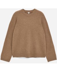 ARKET - Alpaca-Wool Blend Jumper - Lyst