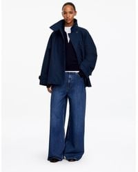 ARKET - Funnel-Collar Cotton Jacket - Lyst