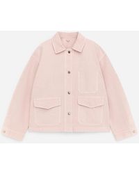 ARKET - Boxy Denim Overshirt - Lyst
