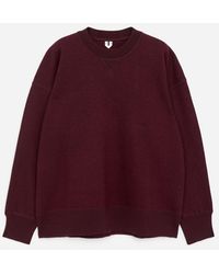 ARKET - Wool-Blend Sweatshirt - Lyst