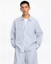 ARKET - Striped Pyjama Shirt - Lyst