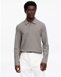 ARKET - Waffle Polo Shirt - Lyst
