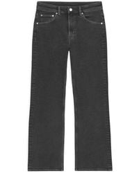 arket straight jeans black