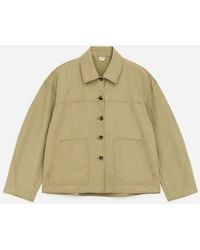 ARKET - Linen-Cotton Overshirt - Lyst