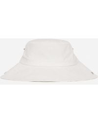 ARKET - Wide-Brim Cotton Hat - Lyst