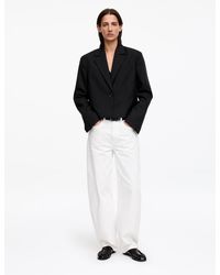 ARKET - Cropped Wool Blazer - Lyst