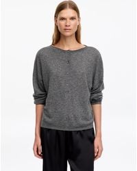 ARKET - Pure Cashmere Boat-Neck Jumper - Lyst