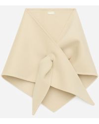 ARKET - Triangle Wool Scarf - Lyst