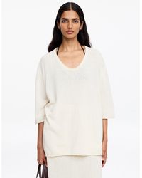 ARKET - Knitted Linen Blend Top - Lyst