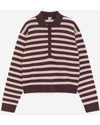 ARKET - Wool Polo Jumper - Lyst